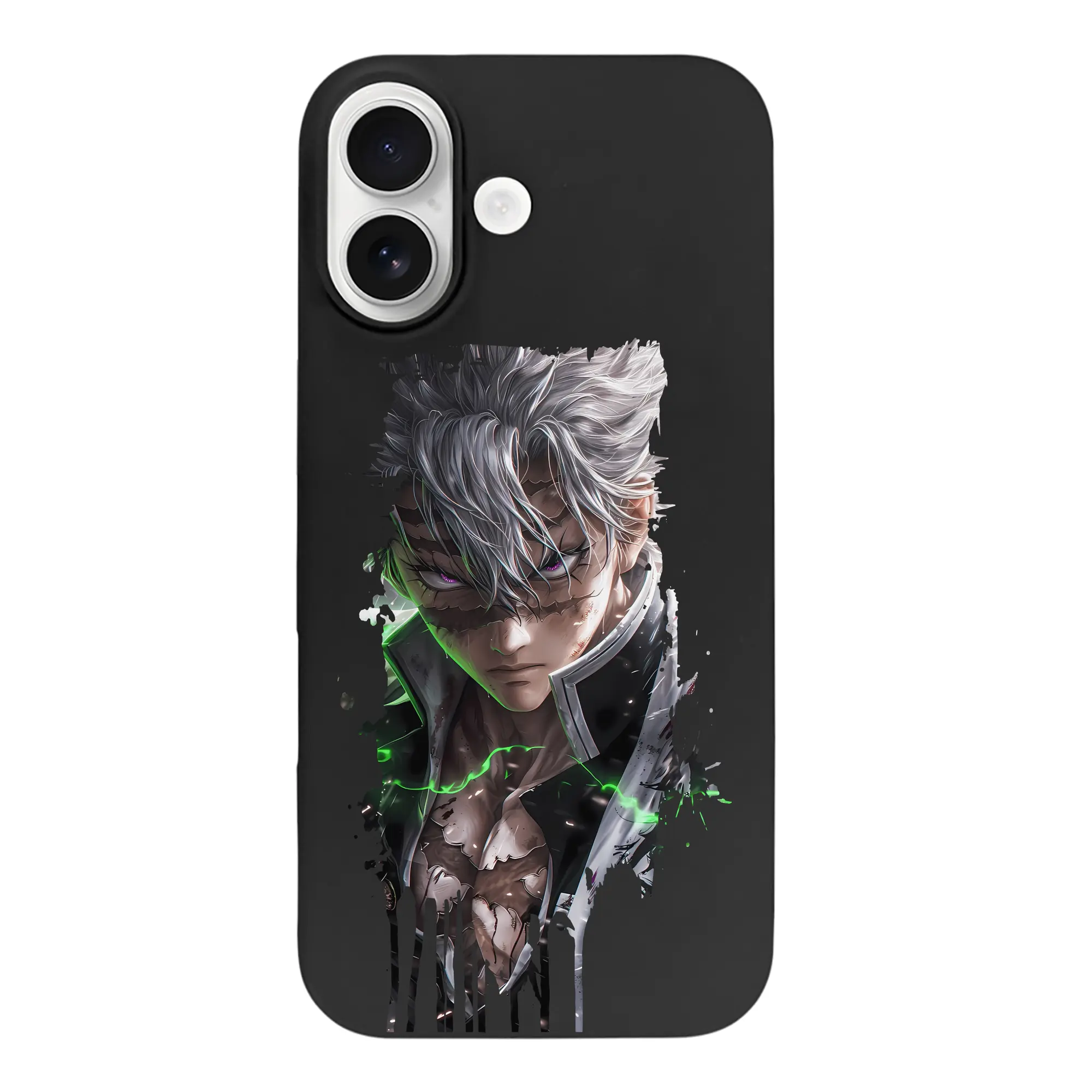 鬼滅の刃 グッズ,不死川 実弥 - iPhone 17 シリーズ シリコンケース 薄型 耐衝撃 指紋防止 ソフトタッチカバー 精密フィット 傷防止 保護ケース iPhone 17/17 Air/17 Pro/17 Pro Max 対応